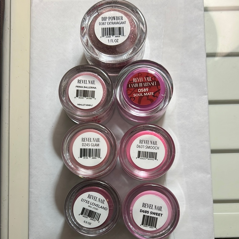 Revel Nail Dip bundle #2- Pink Shades